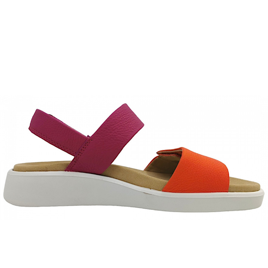Ara Damen Madeira Sandale In 16 Orange/ Pink