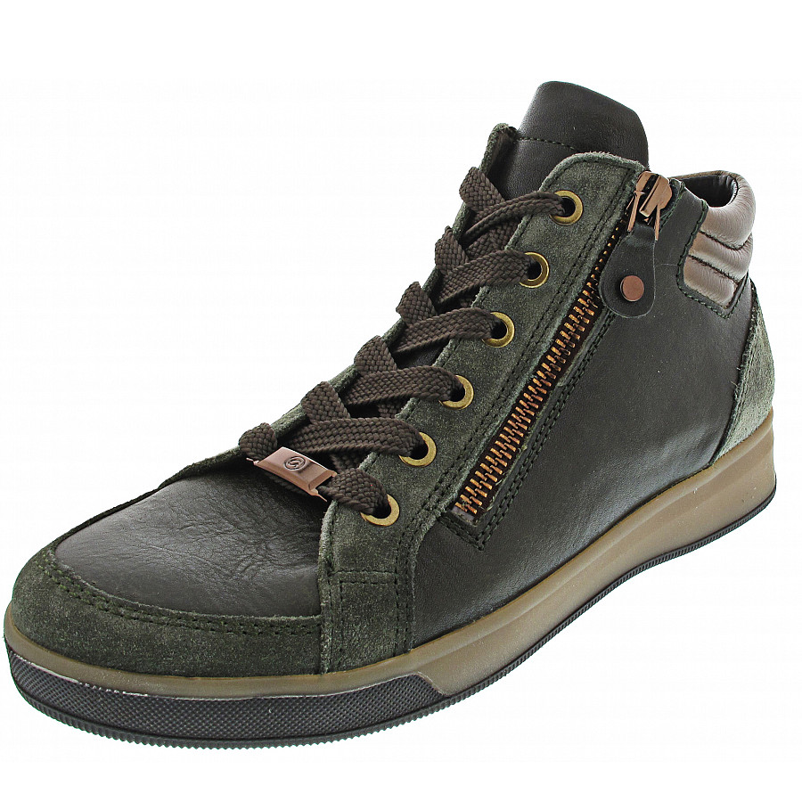 Ara Damen Rom Schnürstiefelette In Forest,Moro