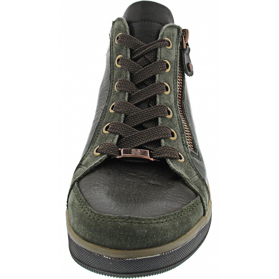 Ara Damen Rom Schnürstiefelette In Forest,Moro