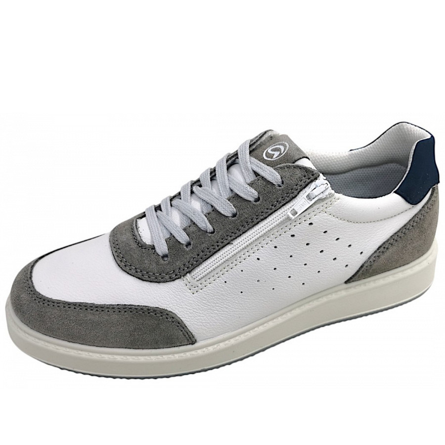 Ara Herren Genua Schnürer In Bianco/Weiß 01