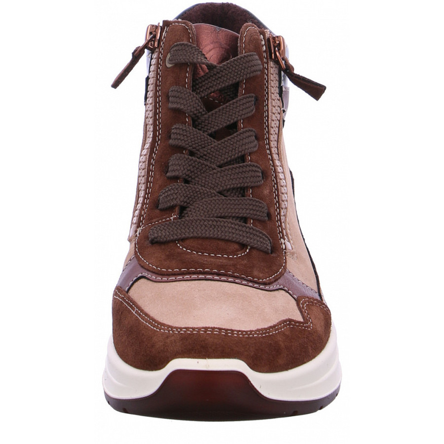 Ara Damen Garda Schnürstiefel In 08 Mocca