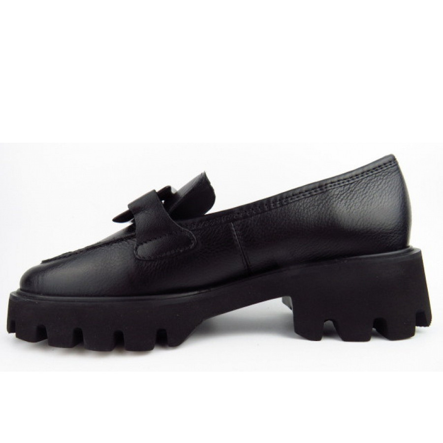 Ara Damen Oxford Clubcalf Slipper In Schwarz