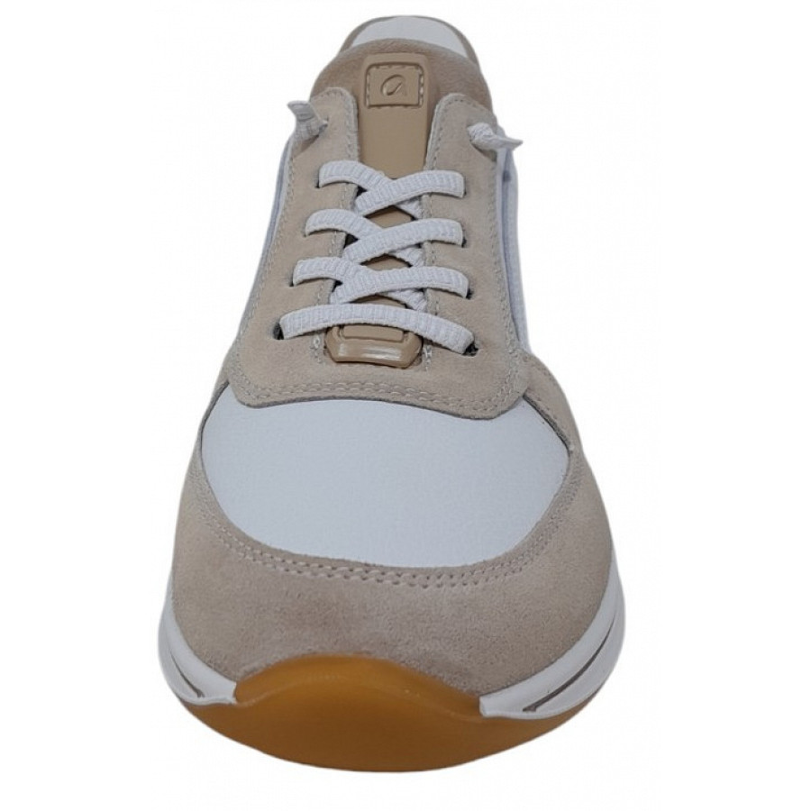 Ara Damen Osaka 2,0 Weite H Sportlicher Schnürer In Shell Weiss