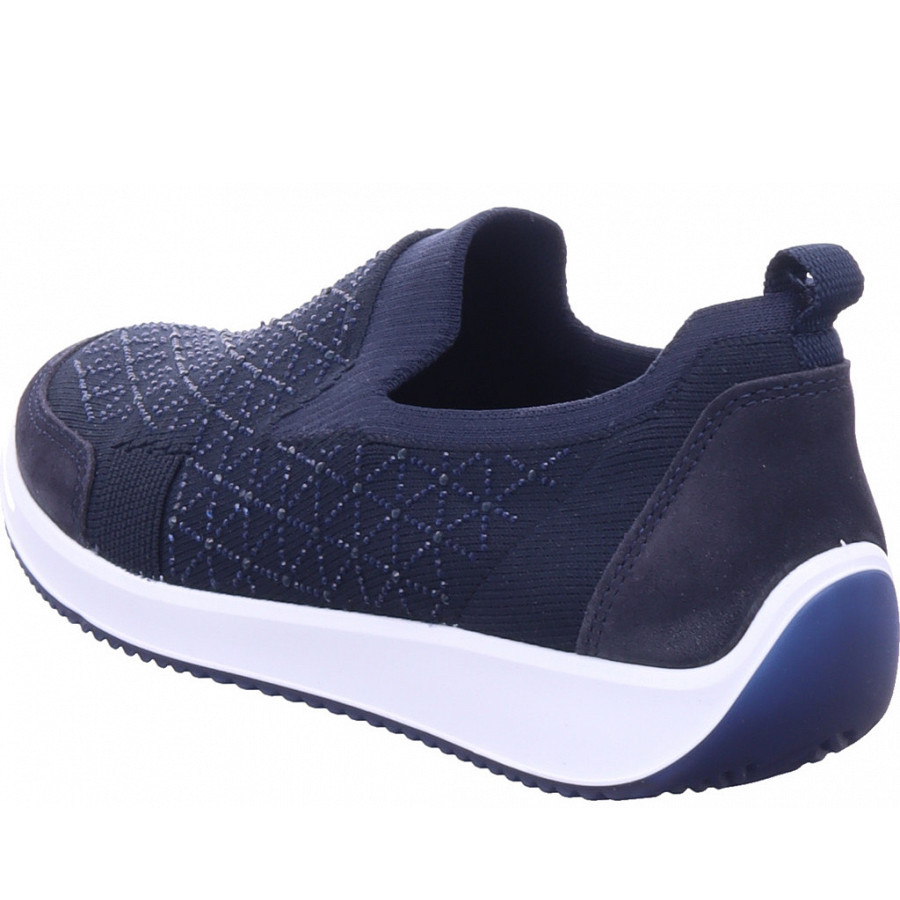 Ara Damen Lissabon Slipper In Blau