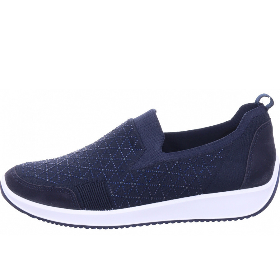 Ara Damen Lissabon Slipper In Blau