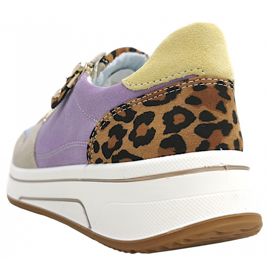 Ara Damen Sapporo 3.0 Sportlicher Schnürer In Shell/Natur 75