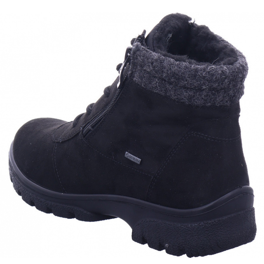 Ara Damen Saas Fee Stiefel In Schwarz