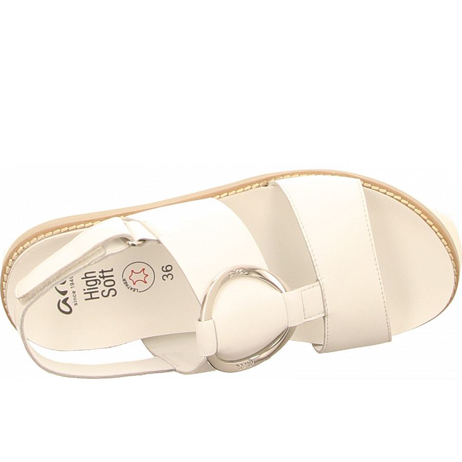Ara Damen Florenz Sandalette In Weiß