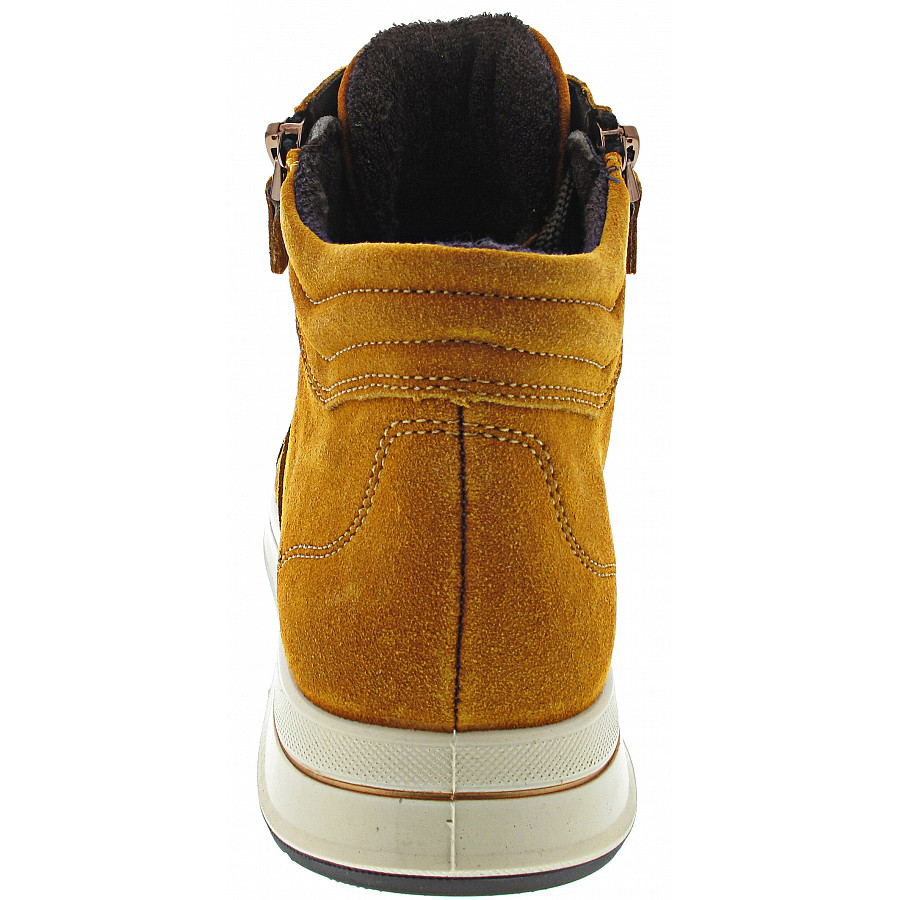 Ara Damen Osaka Schnürstiefel In Curry