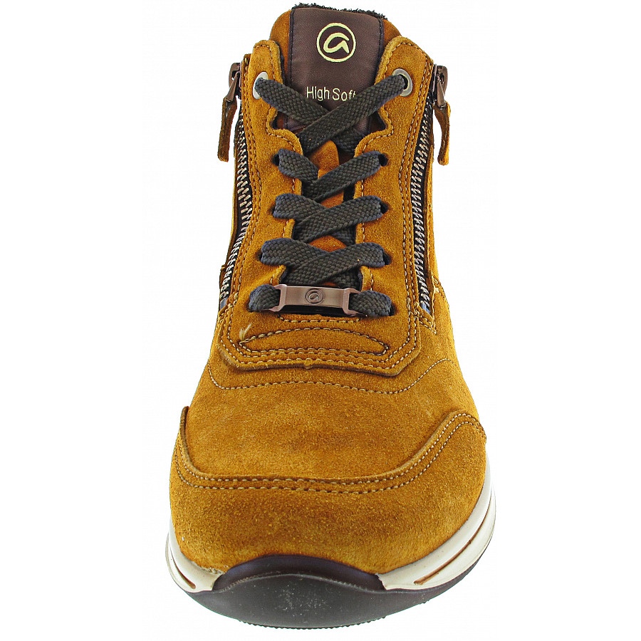 Ara Damen Osaka Schnürstiefel In Curry