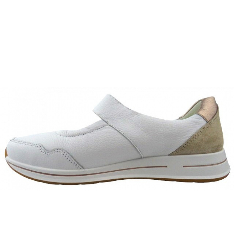 Ara Damen Osaka Ballerina In Weiss,Shell,Sand