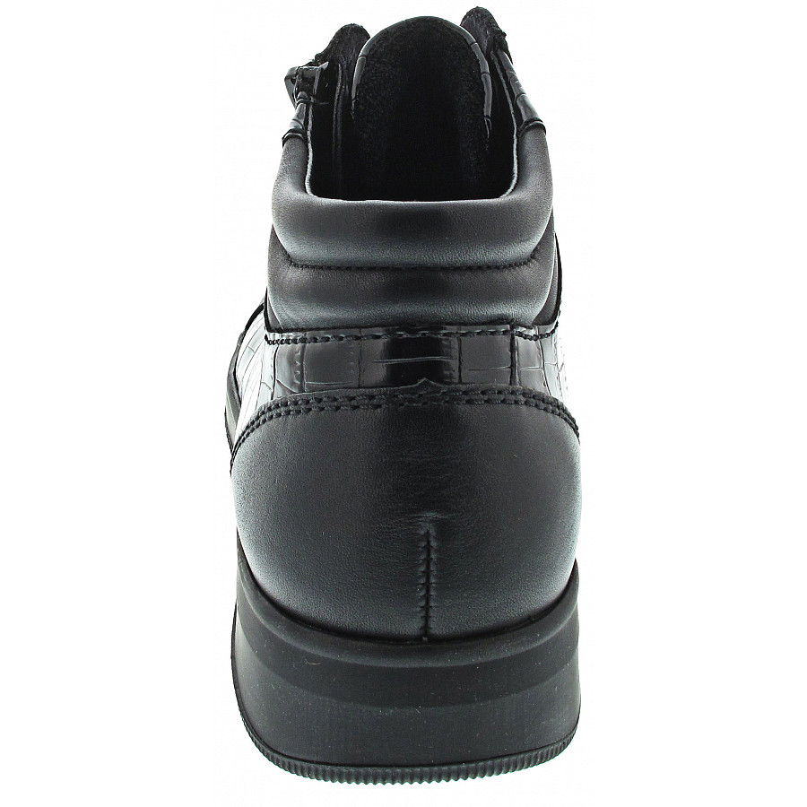 Ara Damen Rom Schnürstiefel In Schwarz