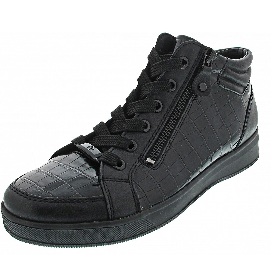 Ara Damen Rom Schnürstiefel In Schwarz