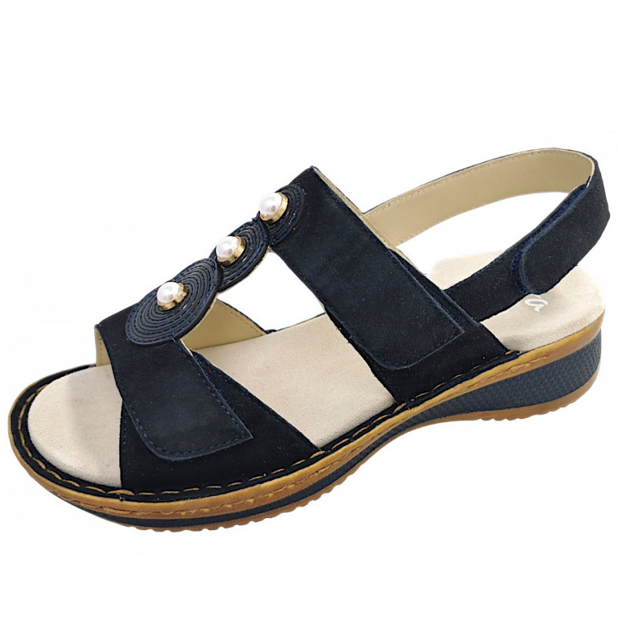 Ara Damen Hawaii 2.0 Sandale In Blau 02
