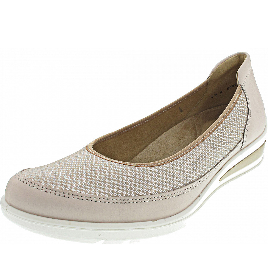 Ara Damen Zürich Pumps In Marmor,Shell/Silber