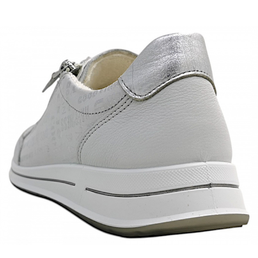 Ara Damen Osaka 2.0 Sportlicher Schnürer In Nebbia,Silber