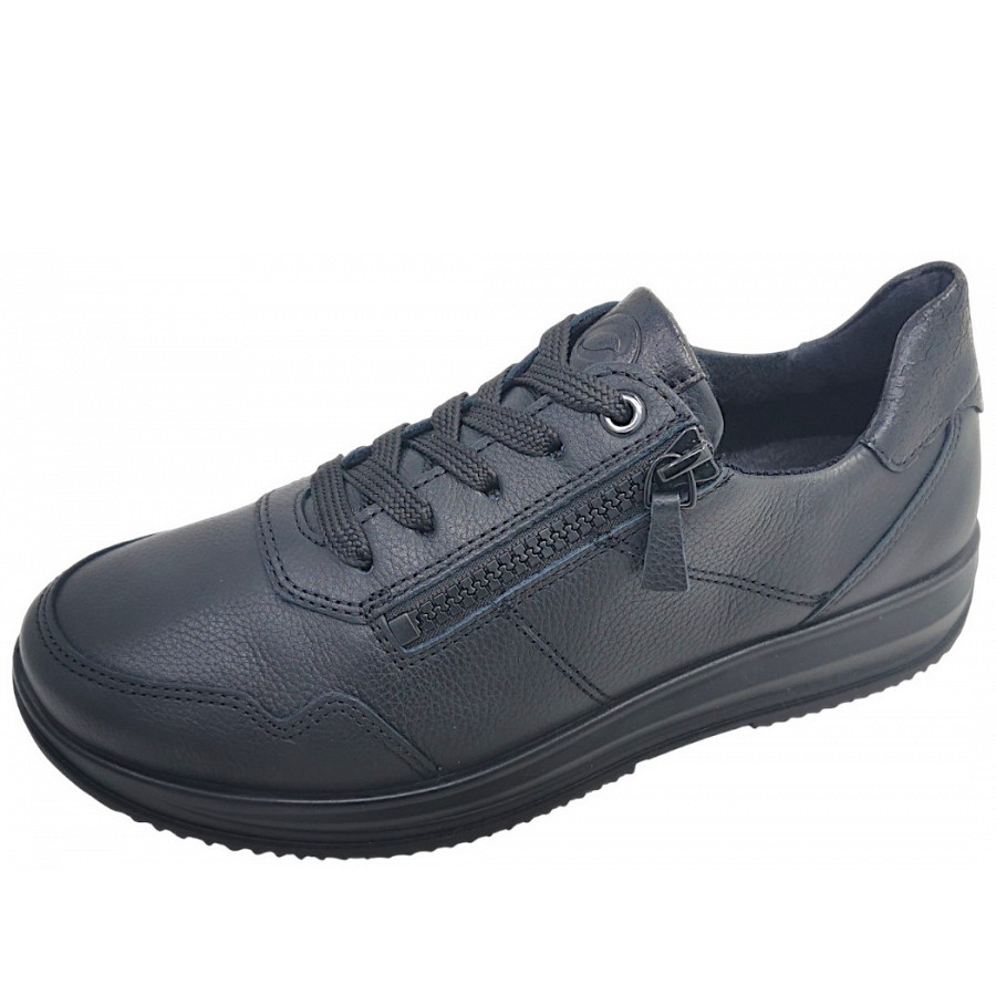 Ara Damen Osaka 3.0 Sportlicher Schnürer In Schwarz 01