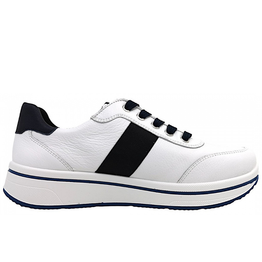 Ara Damen Sapporo 3.0 Schnürer In Weiß/Blau